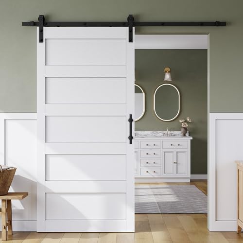 SMARTSTANDARD 42in x 80in Sliding Barn Door by SMARTSTANDARD