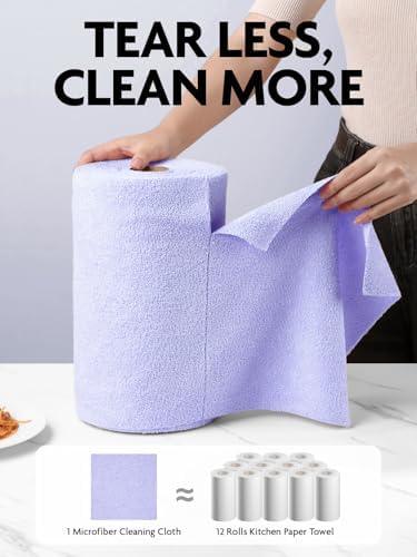 Fantasticlean Microfiber Cleaning Cloth Roll- 75 Sheets - Image 2