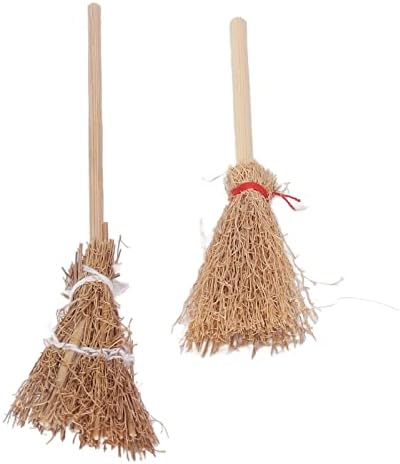 Bamboo Witch Mini Brooms, Cosplay & Party Decorations - Image 7