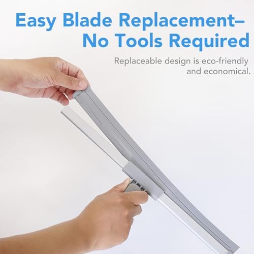 DrDirt Floor Squeegee | 120cm/47in Silicone Magic Broom - Image 5