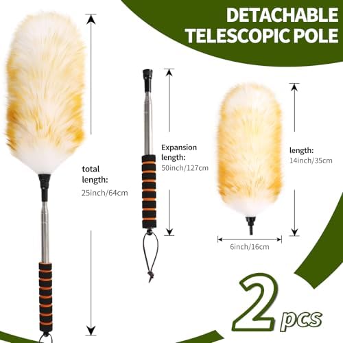 Extendable Lambswool Duster - Image 2