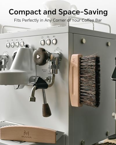 Espresso Cleaning Brush Set, Wood Handle - Image 3