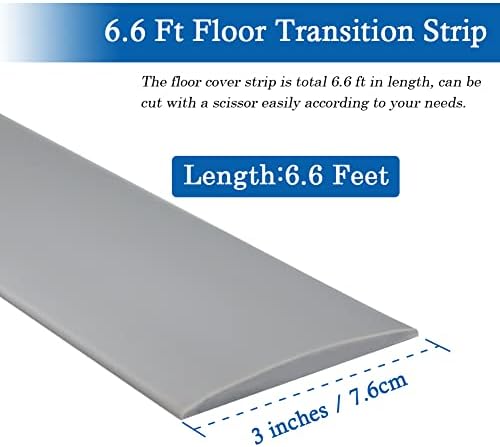 FONUNO Vinyl Floor Transition Strip Self Adhesive Threshold Strip - Image 6