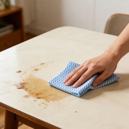 Disposable Cleaning Cloths Blue Kitchen Handy Wipes on Rolls - Image 5