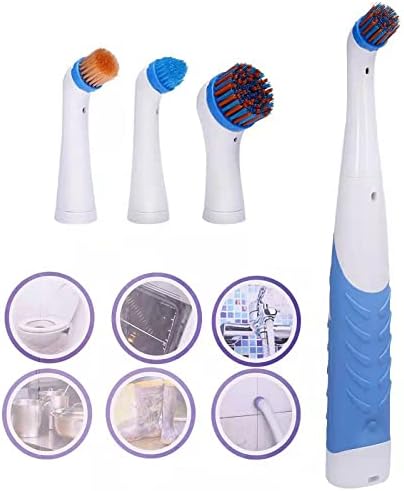 Electric Cleaning Brush with 4 in 1 Multiple Brush Heads, Indoor Household - Image 5