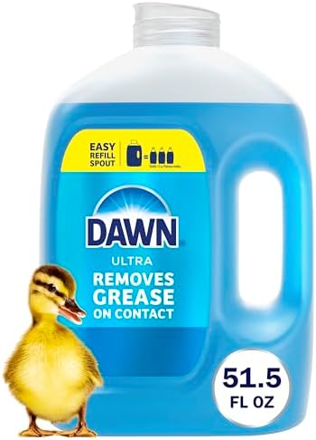 Dawn Ultra Dish Soap Refill Jug, Large Size Original Blue Liquid Dishwashing by Dawn