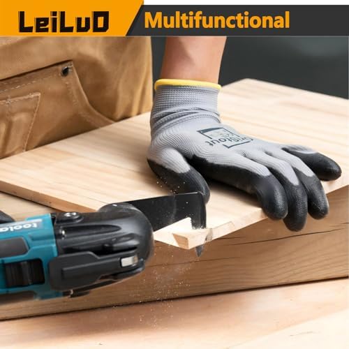 LEILUO 6Pcs Oscillating Tool Blades Drywall Cutting - Image 7