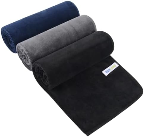 SINLAND Microfiber Gym Towels, Workout Sweat Towel 16x32In by SINLAND