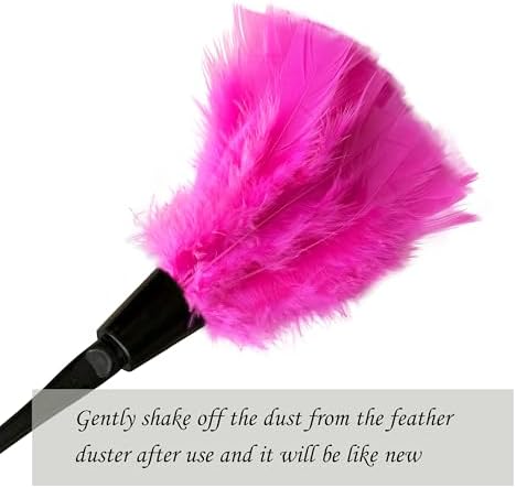 14 Inch Turkey Feather Duster – Lightweight Cleaning Brush - Image 3