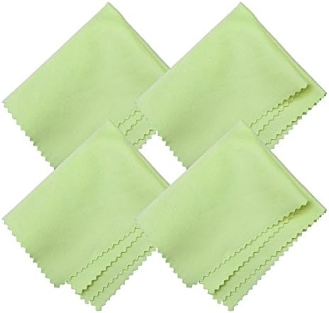 Microfiber Screen Cleaning Cloths, HTTX 4-Pack 6 x 7 inches by HTTX