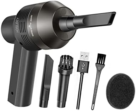 New Cordless Mini Computer Vacuum, Portable Vacuum Cleaner Keyboard Cleaner Kit by Honlibey