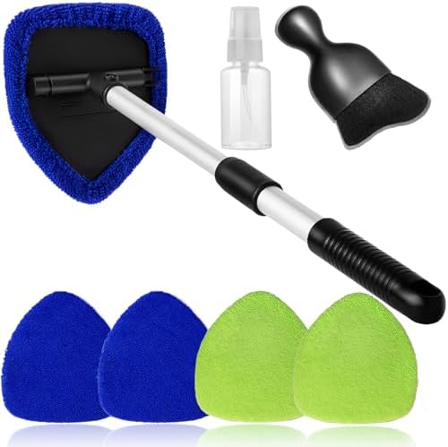 Qydipclin 7pcs Windshield Cleaner Tool Car Interior Window Cleaning Kit by Qydipclin