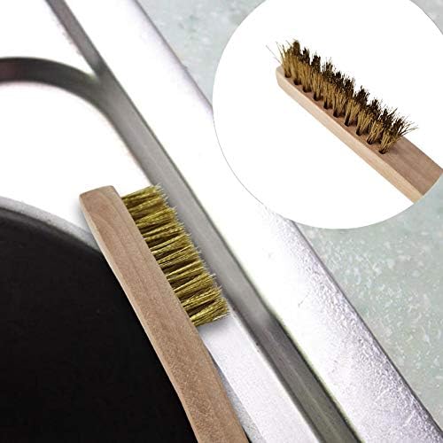 MAXMAN Wire Brush Set 12Pcs, Small Detailing Brushes, - Image 7