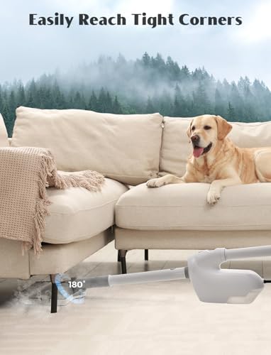 10-in-1 Steam Mop with Detachable Handheld Steamer - Image 6