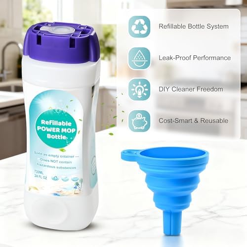 Leak-Proof Refillable Bottle for Swiffer® Power Mop™, 720ML / 24 FL.OZ - Image 7