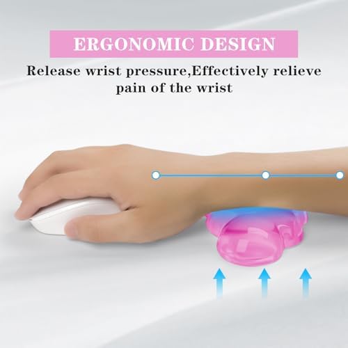 Gel Cloud Mouse Wrist Rest, Cute Wrist Support and Arm Support - Image 2
