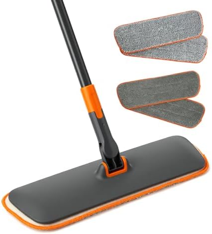 CLEANHOME 2-in-1 Wet Dry Flat Microfiber Mop by Unknown