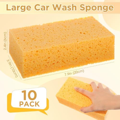 Mimorou 10 Pcs Large Cellulose Sponges Bulk - Image 2