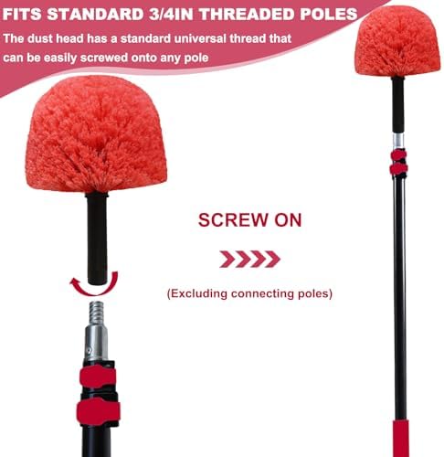 Twist-On Cobweb Duster Head Brush - Image 4