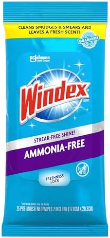 Windex Ammonia Free Glass and Window Cleaning Wipes by Windex