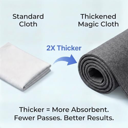 Thickened Magic Cleaning Cloths 5-Pack 11.8x11.8 Inch Works - Image 2