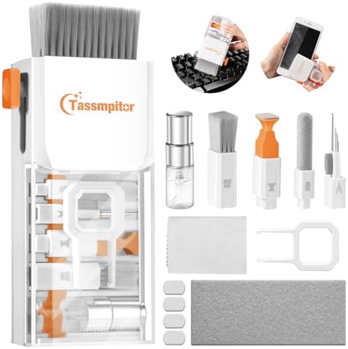All-in-1 Keyboard Cleaner Laptop Cleaning Kit, Computer Screen-Safe Tools by Tassmpitor