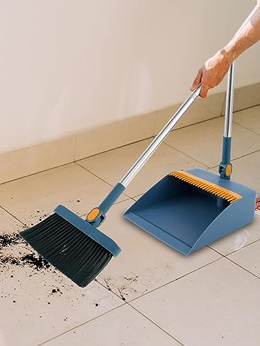 3Pcs Floor Sweeping Set, 180° Rotating Broom Combo, Foldable Floor Sweeping Set - Image 2