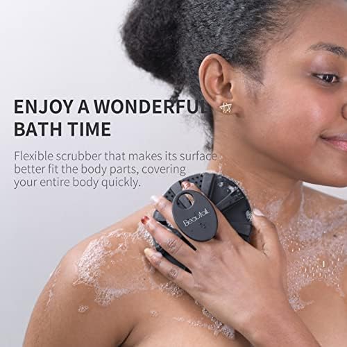 Silicone Body Scrubber, BEAUTAIL Gentle Exfoliating Shower Brush - Image 6
