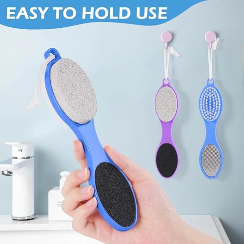2 Pcs 4 in 1 Foot Scrubber Brush - Image 3