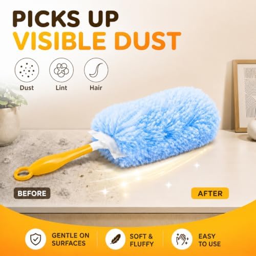 Duster Refills Compatible with Swiffer Duster Handles, 1 Handle - Image 4