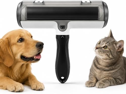 Reusable Pet Hair Remover Roller – Self Cleaning Lint Roller - Image 6