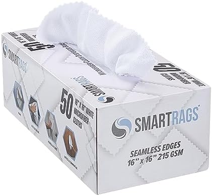 Arkwright Smart Rags Microfiber Cleaning Cloths, Lint Free 215 GSM Reusable by Arkwright