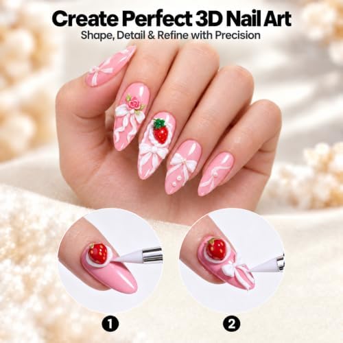 Beetles 3D Gel Nail Art - Image 5