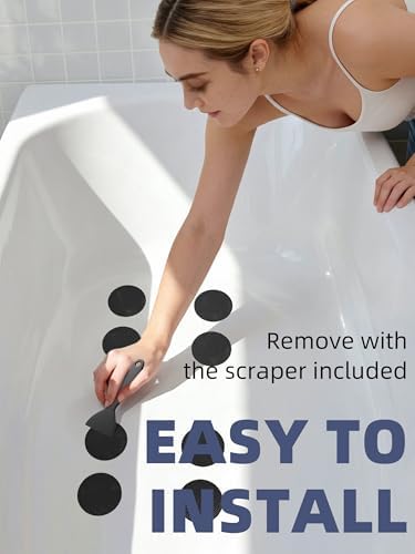 Secopad 24PCS Round Non Slip Bathtub Stickers - Image 6