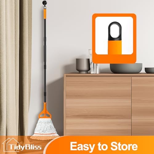 TidyBliss Commercial Mop with 3 Replacement Heads - Image 6