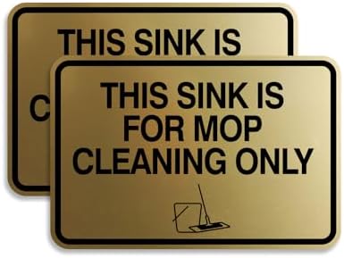 Signs ByLITA Classic Framed This Sink Is by SignsByLITA