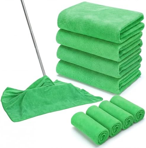 SmoothNovelty 10 Pcs Extra Large Microfiber Cleaning Cloth by SmoothNovelty
