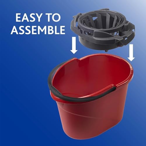 2.5-Gallon Mop Bucket with Wringing Mechanism - Image 3