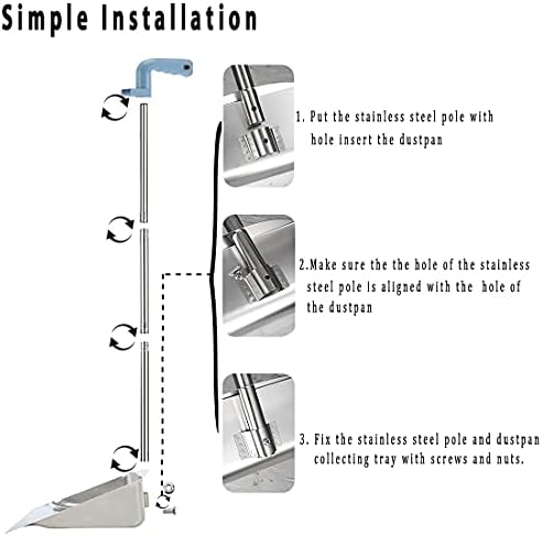 YONILL Dust Pans with Long Handle - Image 5