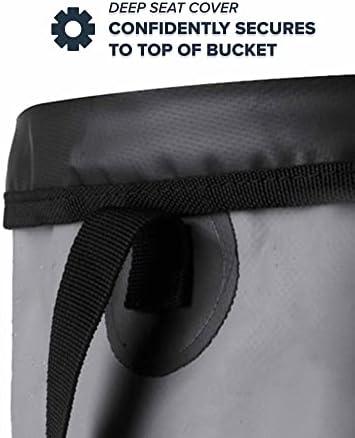 Rogue Endeavor Heavy Duty Collapsible Bucket Includes Lid), Mesh Bag, Beach and - Image 3