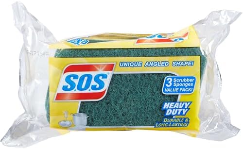 S.O.S Heavy Duty Scrubber Sponge by SOS