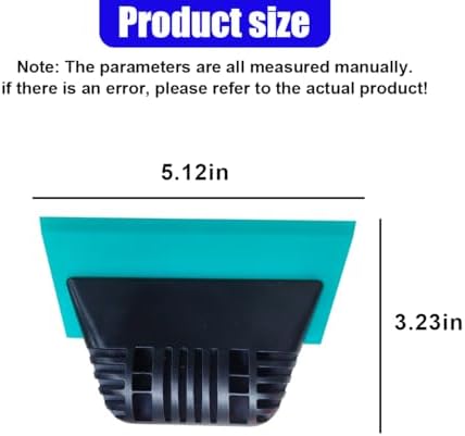Small Squeegee, Soft Rubber PPF Car Window Tint Squeegee, Vinyl Wrap Scraper - Image 2