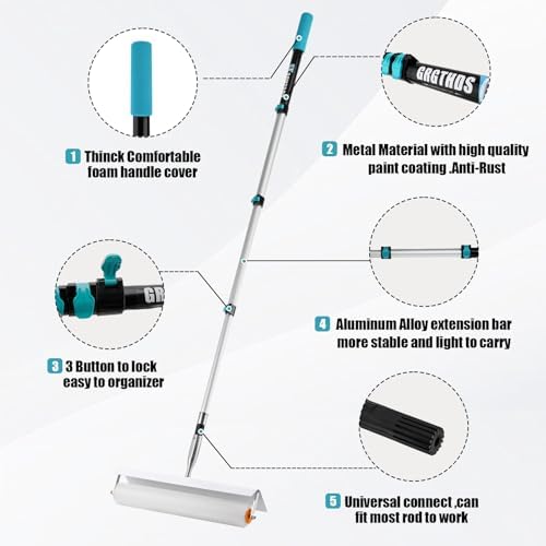 Self Leveling Cement Tool Kit, Epoxy Floor Kit Tools - Image 2