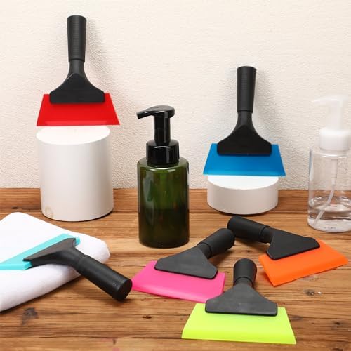 6 Pcs Small Squeegee 5 Inch Window Tint Silicone Squeegee Cleaning - Image 5