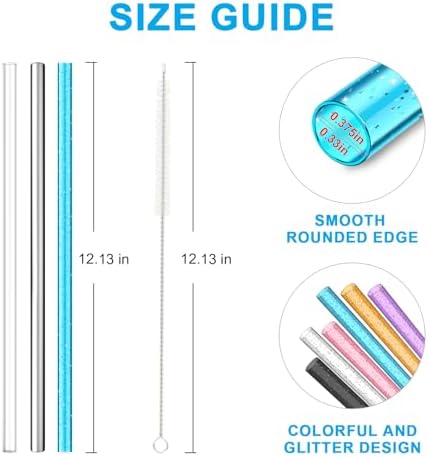 DISHWASHER SAFE Replacement Straws - Image 2