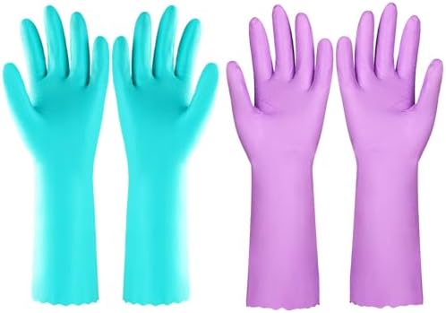 Elgood Reusable Dishwashing Cleaning Gloves by householdcleaninggloves