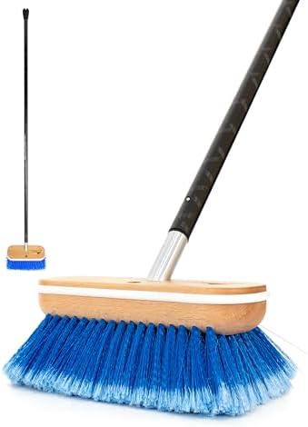 BLUEWING 4ft/6ft/8ft Heavy Duty Deck Brush by BLUEWING