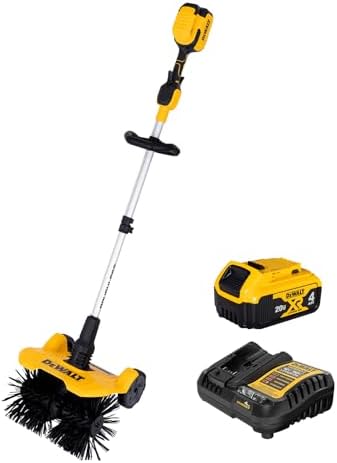 DEWALT 20V Battery Power Broom Sweeper, Cordless Electric Walk Behind Push by Unknown