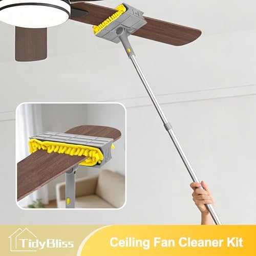 TidyBliss 77” Ceiling Fan Blades Cleaner Duster - Image 2