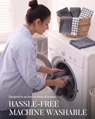 Bumble Kitchen Towels, 100% Cotton Dish Towels - Image 2